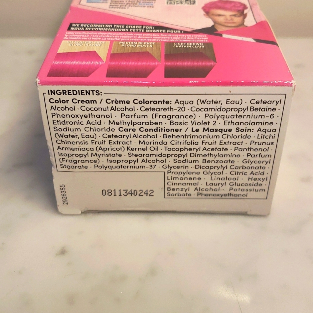 got2b Color Remix semi permanent hair color dye NIB SHOCKING PINK ROSE C… - Picture 7 of 7